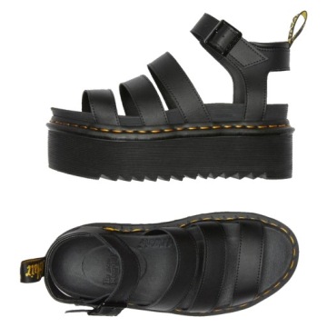 DR. MARTENS BLAIRE QUAD BLACK SANDALS размер 37