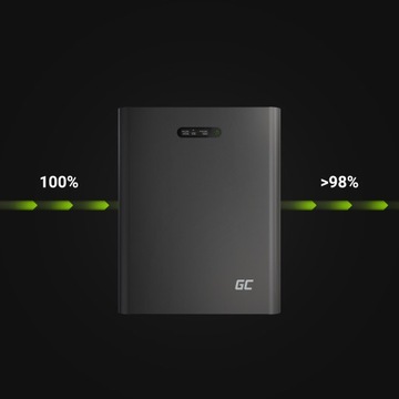 Аккумулятор LiFePO4 для хранения энергии 5 кВтч 48 В для фотоэлектрических систем с зелеными элементами