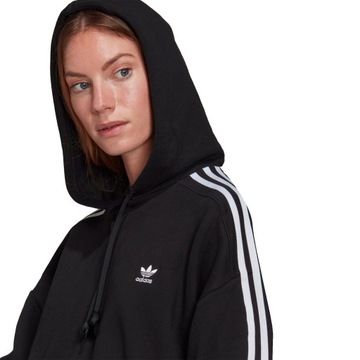 ADIDAS CZARNA KRÓTKA BLUZA DAMSKA KAPTUR ORIGINALS