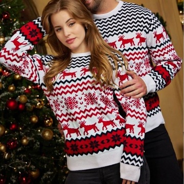 ЖЕНСКИЙ ТЕПЛЫЙ РОЖДЕСТВЕНСКИЙ ДЖЕМПЕР РАЗЛИЧНЫЕ ЗИМНИЕ МОДЕЛИ