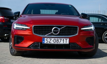 Volvo S60 III 2020 Volvo S60 T6 341 AWD R-Design ACC Pamięć Komforty Nappa Webasto Blis Kamera, zdjęcie 27