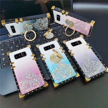 ETUI DO SAMSUNG NOTE 8 MOCNE BROKAT RING + SZKŁO