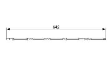 ДАТЧИК ЗАДНИХ КОЛОДОК BOSCH BMW 2 F45 F46 X1 F48