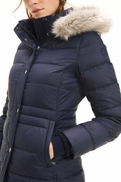 TOMMY HILFIGER kurtka NEW TYRA DOWN JACKET rozmiar S