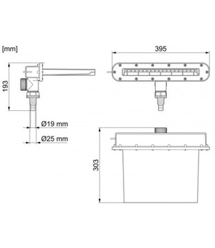 Pontec Pondofall LED Водопад для пруда со светодиодной подсветкой
