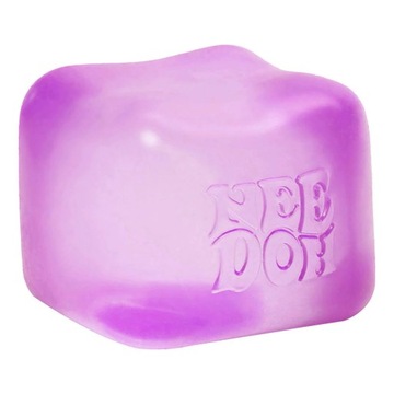 Шиллинг: сенсорный мягкий кубик льда Nice Cube NeeDoh Purple