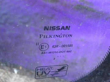 NISSAN ALMERA N16 00-06 SKLO (OKNO) ČELNÍ PŘEDNÍ