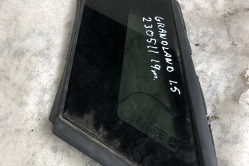 LEVÝ ZADNÍ SKLO (OKNO) KAROSERIE OPEL GRANDLAND X (75) 43R01351 1.5L DIESEL