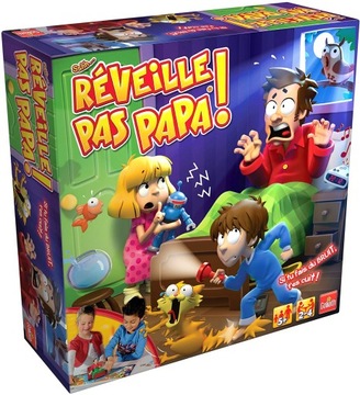 GRA PLANSZOWA GOLIATH 70582 REVEILLE PAS PAPA FR O