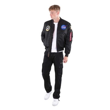 Kurtka Alpha Industries MA-1 VF NASA 166107 Czarna