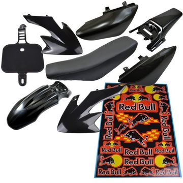 ZESTAW PLASTIKÓW OSŁON SIEDZENIE CROSS 4T 110 125