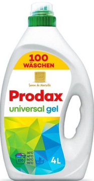 Żel do prania uniwersalne Prodax 4 l/100prań