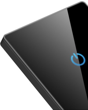 СЕНСОРНЫЙ ВЫКЛЮЧАТЕЛЬ СВЕТА С ОДНЫМ СТЕКЛОМ WiFi