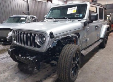 Jeep Wrangler IV 2024 Jeep Wrangler 2024, 2.0L, 4x4, SAHARA 4XE, od ubezpieczalni 2.0 Hybryda, zdjęcie 4