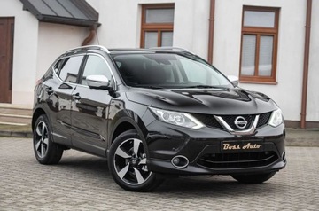 Nissan Qashqai II Crossover 1.6 DIG-T 163KM 2015 Nissan Qashqai 1.6DIG-T 163KM Ledy Nav Cam 360 Panorama ALu Full Serwis