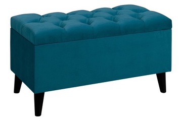 Pufa skandynawska chesterfield skrzynia kufer 60cm