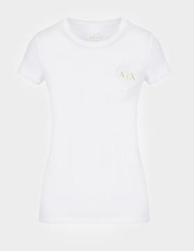 Armani Exchange t-shirt 3RYTFH YJG3Z 1000 biały M