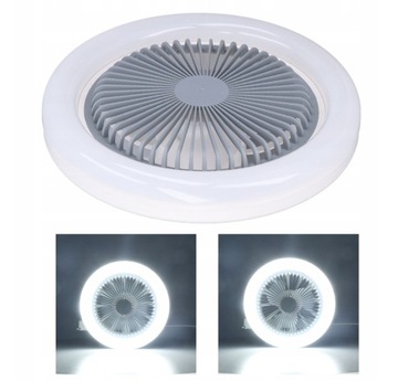 STROPNÍ ZÁVĚSNÉ SVÍTIDLO E27 30W S VENTILÁTOREM