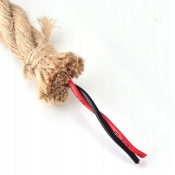 СВЕТОДИОДНЫЙ ПОДВЕСНОЙ СВЕТИЛЬНИК ДЖУТОВАЯ ВЕРЕВКА РЕТРО ВЕРЕВКА E27