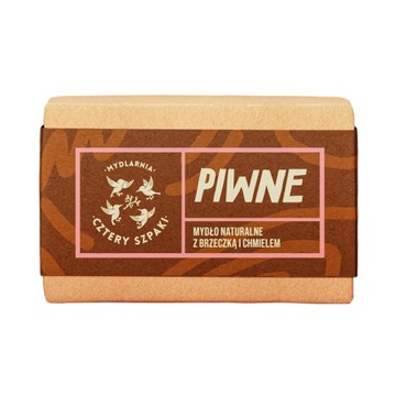 Mydlarnia Cztery Szpaki, mydło PIWNE, 110 g