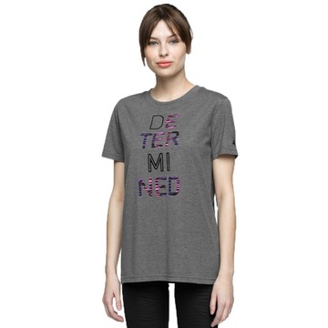Koszulka damska 4F średni szary melanż M