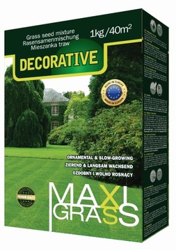 TRAWA NASIONA Dekoracyjna 5kg na 200m2 DECORATIVE Eksport