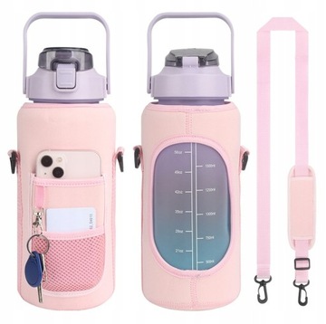 Bidon Water Jug 2000 ml różowy