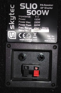 Пассивный громкоговоритель SL10 (U)