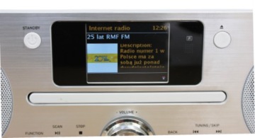 Auna 10034088 Интернет-радио/DAB+ FM CD/MP3 Bluetooth мощный бас
