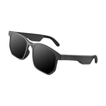 Okulary przeciwsłoneczne Bluetooth Audio, inteligentne okulary z wbudowanym mikrofonem Connect Mobile, czarne