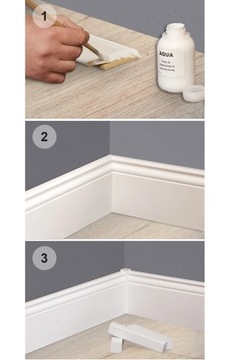 Плинтус МДФ MP, ЧЕРНЫЙ, гладкий, 10 см