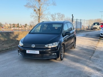 Volkswagen Touran III 1.6 TDI 115KM 2018 Volkswagen Touran RATY 1.6 TDI 7 osobowy Klimatronic Navi Zarej w PL Gwara, zdjęcie 2