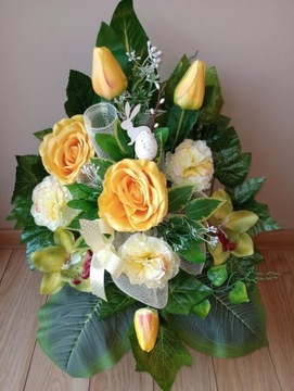 Оформление кладбища GRAVE композиция ВЕСЕННИЙ НАБОР