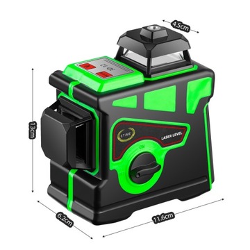 12-LINIOWA POZIOMICA LASEROWA 360° LASER HILDA