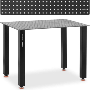 Stamos Germany Stół spawalniczy montażowy perforowany blat 10 mm 120 x 80 c
