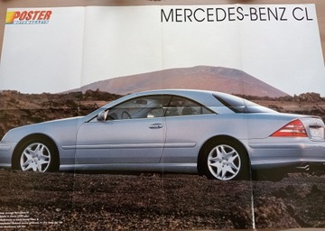 MERCEDES-BENZ CL PLAKAT 81,5x55 / LINCOLN NAVIGATOR 55x40,8