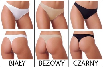 GATTA NINI, Бесшовные мини-стринги, 3 шт., М