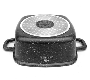 Набор алюминиевых кастрюль Zilner, 8 шт.