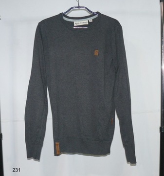 Naketano Atrakcyjny bawełniany sweter roz S/M