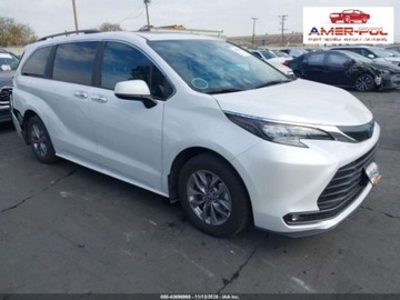 Toyota Sienna III 2025 Toyota Sienna XLE, od ubezpieczalni 2.5 Hybryda 245KM