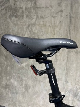 Велосипед Leon XC 100 DD MTB, рама 19 дюймов, колеса 27,5 дюйма, черный