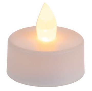 wkład świeczka, świeca LED , tealight BIAŁY CIEPŁY