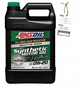 AMSOIL 0W20 Signature Series Synthetic + GRATIS