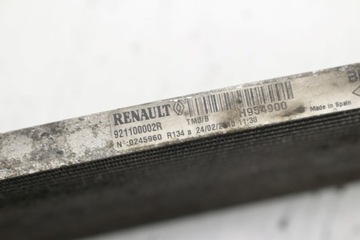 CHLADIČ KLIMATIZACE 921100002R RENAULT LAGUNA III 1.5 DCI