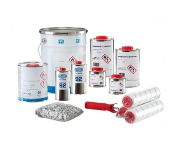 ЭПОКСИДНАЯ СМОЛА Краска для бетона НАБОР 12м2 ЦВЕТ