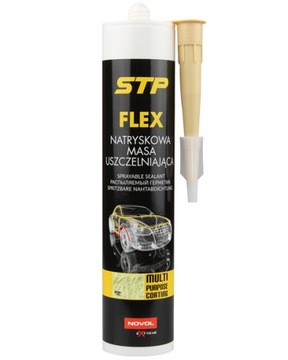 NOVOL STP FLEX masa uszczelniająca natryskowa BEŻ