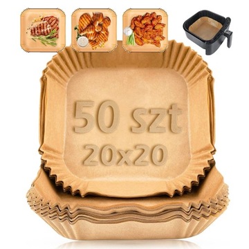 ВСТАВКИ ИЗ БУМАГИ ДЛЯ ВЫПЕЧКИ ДЛЯ АЭРОФРИТЮРНИЦЫ 50 шт АЭРФИТНИЦА 20 см