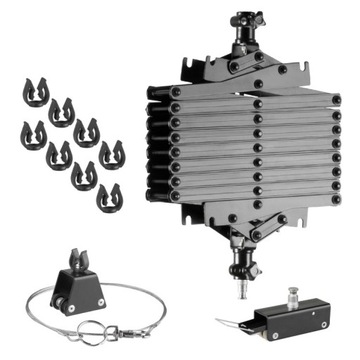 Pantograf 43-200 cm FreePower system zawieszania oświetlenia lampy studio