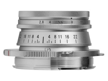 Объектив Voigtlander Heliar 40 мм f/2.8 для Leica M - серебристый