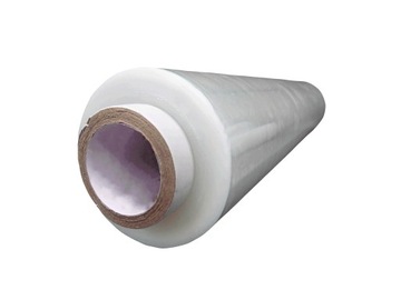 FOLIA STRETCH TRANSPARENT 3KG STRECZ PRZEZROCZYSTY STRECH BEZBARWNY